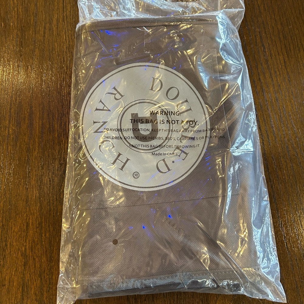 Double D ranch hanging garment bag